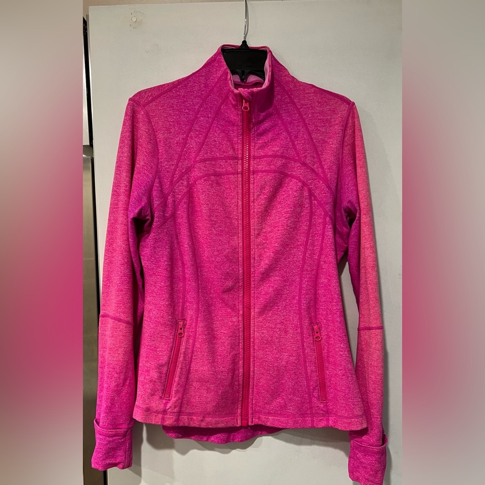 Lululemon Fitted Hot Pink Jacket